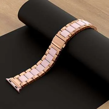 Trendy Wearlizer Apple Watch Band for Women in Pink
