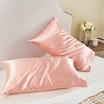 BEDELITE Satin Pillowcase for Hair and Skin, Luxurious Comfort