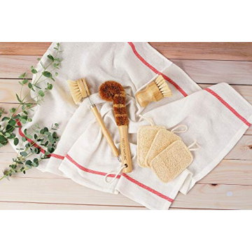 Eco-Friendly 6pcs Kitchen Brush Set – Hello Nature