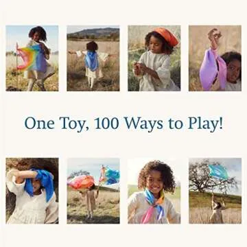 Sarah's Silks Enchanted Mini Playsilks | Creative Waldorf Toys for Open-Ended Play (Blossom)