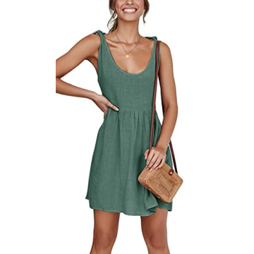 Stylish CNJFJ Women’s Summer Tie Strap Dress
