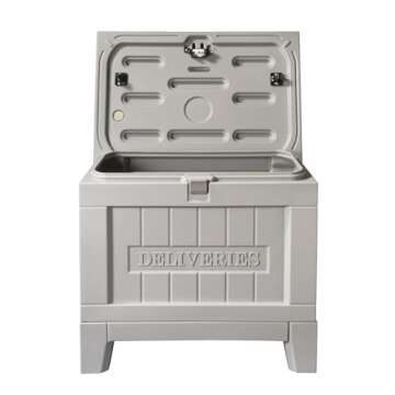 Yale Smart Delivery Box with Wi-Fi for Safe Package Storage