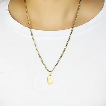 Personalized Number Necklace for Men Athletes - Sports Jewelry