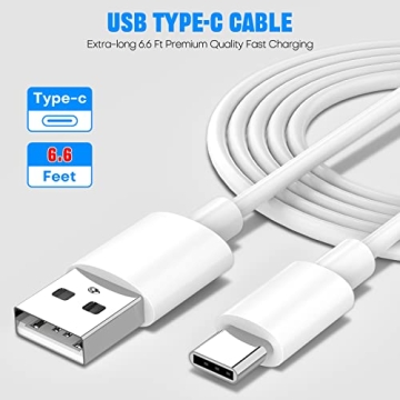 USB Type C Fast Charger Cable for Samsung Galaxy Phones