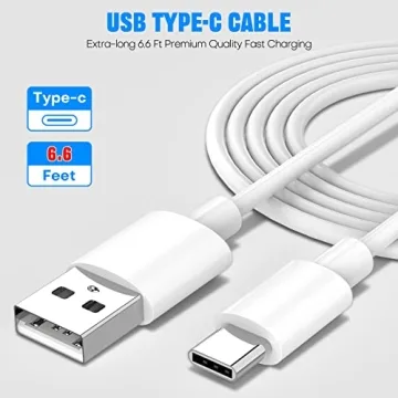USB Type C Fast Charger Cable for Samsung Galaxy Phones