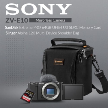 SONY ZV-E10 Mirrorless Camera Bundle for Creators