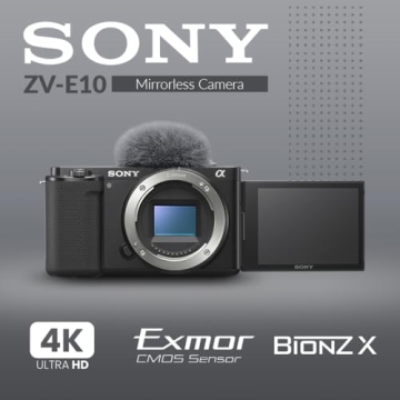 SONY ZV-E10 Mirrorless Camera Bundle for Creators