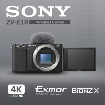 SONY ZV-E10 Mirrorless Camera Bundle for Creators