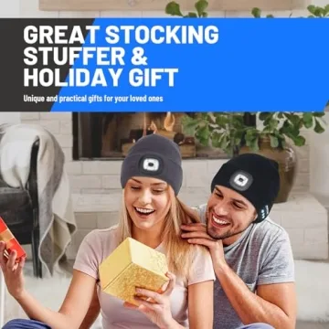 Buy Keains Bluetooth Beanie with LED Light and Speakers