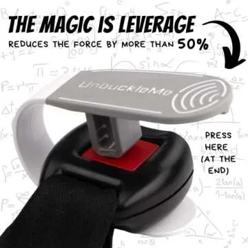UnbuckleMe Car Seat Buckle Tool - Easy and Pain Free