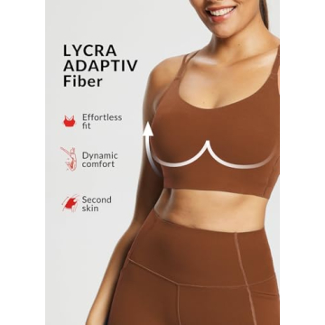 BALEAF Freeleaf Women's Sports Bra Longline, Molded Cup Yoga Bra Thin Strap Low Impact Workout Crop Tank Tops
