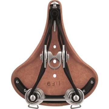 Brooks B66 Bicycle Saddle - Classic Comfort & Style