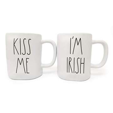 Limited Edition Rae Dunn Irish Mug Set