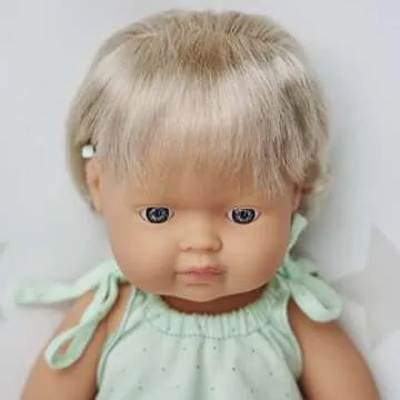 Miniland Anatomically Correct Doll with Hearing Implant