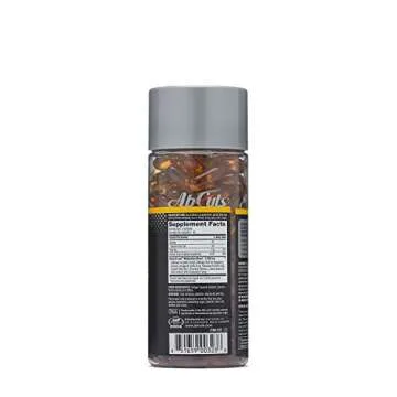 Ab Cuts Sleek and Lean 120 Softgels - Stimulant-Free CLA Supplement with Essential Oils