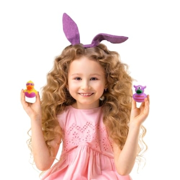 12-Pack Assorted Rubber Duckies Fun Bath Pool Toys