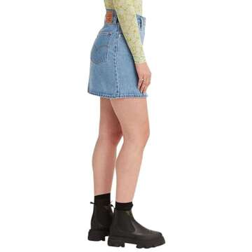 Levi's Women's Notch A-Line Mini Skirt for Stylish Comfort