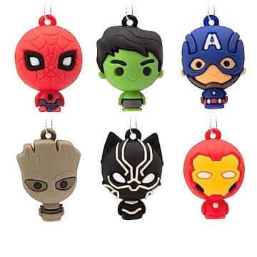Hallmark Marvel Super Heroes Miniature Christmas Ornaments Set of 6