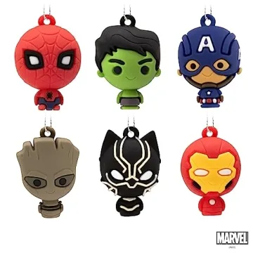 Hallmark Marvel Miniature Christmas Ornaments Set of 6