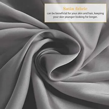 BYSURE Luxury Silky Satin Pillowcases for Hair and Skin