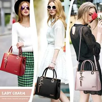 Stylish Women’s PU Leather Tote Bag - Functional & Elegant Design