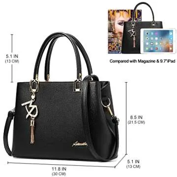 Elegant PU Leather Tote Bag for Every Occasion