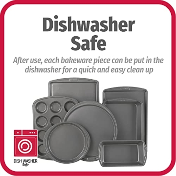 GoodCook 7-Piece Non-Stick Bakeware Set for Perfect Baking