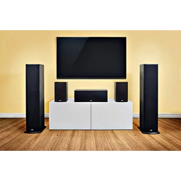 Polk Audio T15 Bookshelf Speakers - 100W Surround Sound