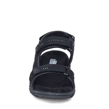 Skechers Men's Louden Fisherman Sandal,Black,10 M US