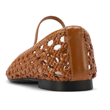 IBDPOSH Woven Ballet Flats for Women Comfortable Casual Style