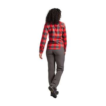 TRUEWERK Women’s Workwear Pants - T1 WerkPants - Relaxed Fit, Lightweight, Moisture Wicking, Cargo...