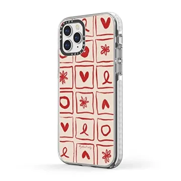 CASETiFY Impact Case iPhone 12 Pro Love Grid Agathe Marty