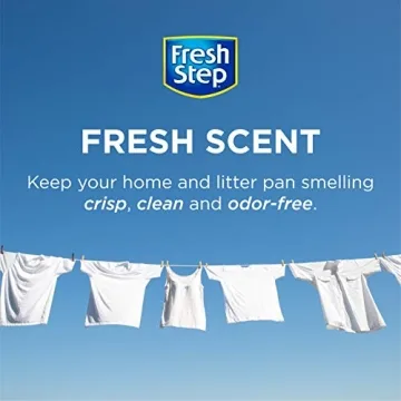 Fresh Step Cat Litter Crystals for Odor Control and Freshness