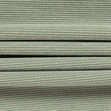 Roselux Women's V Neck Ribbed Fitted Cotton T-shirt