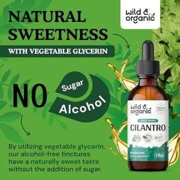 Wild & Organic Cilantro Drops - Vegan Detox Cleanse Supplement