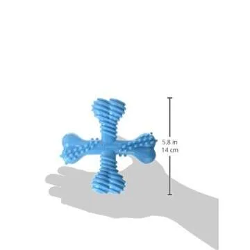 Nylabone Comfort Hold X-Bone Power Chew Toy for Dogs, Dog Toys for Aggressive Chewers, Beef Flavor, Large - Up to 50 lbs, 1 Count