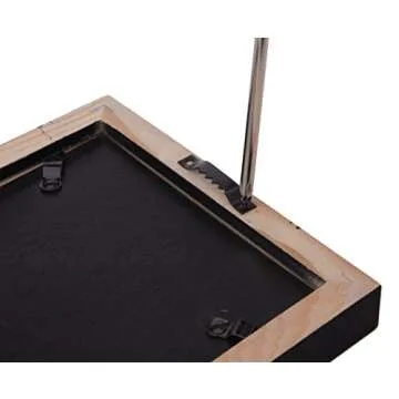 Sunmns 150 Pack Sawtooth Picture Photo Frame Hangers with Screws, Black