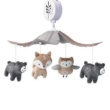 Lambs & Ivy Woodland Forest Musical Baby Crib Mobile