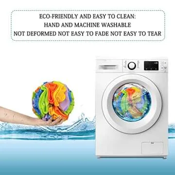 WishLotus Snuffle Ball (Rainbow), Interactive Pet Toy for Dogs, Slow Feeder, Stress Relief, Exercise Toy for Small/Medium Breeds