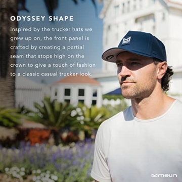 melin Odyssey Brick Hydro Hat for Men & Women in Olive Camo