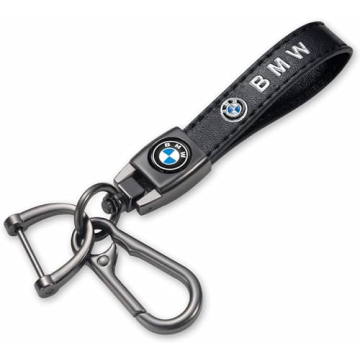 Genuine Leather BMW Key Chain - Perfect Gift for Car Lovers