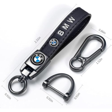 Leather BMW Key Chain - Ideal Gift for Car Enthusiasts
