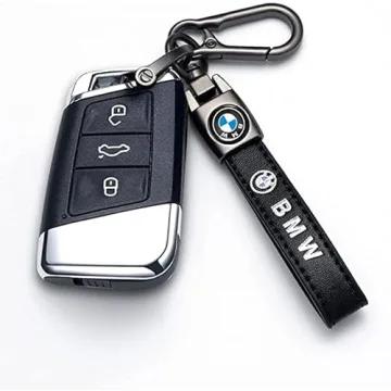 Leather BMW Key Chain - Ideal Gift for Car Enthusiasts