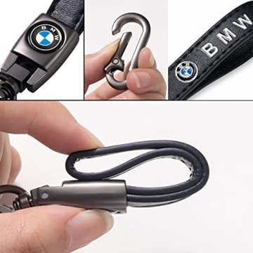 Leather BMW Key Chain - Ideal Gift for Car Enthusiasts