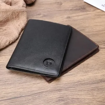Polare Luxury RFID Blocking Passport Holder with AirTag Slot