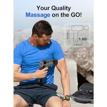 BOB AND BRAD T2 Massage Gun for Deep Tissue Relief