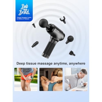 BOB AND BRAD T2 Massage Gun for Deep Tissue Relief