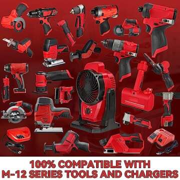 VANON 6.0Ah Replacement for Milwaukee M 12 Battery Lithium ion Compatible with Milwaukee 12Volt Batteries 48-11-2401 48-11-2402 48-11-2460 48-59-2401,2Pack