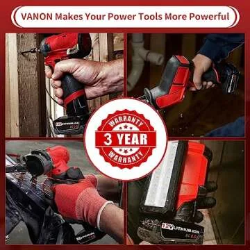VANON Batteries for Milwaukee M12 Tools - 2 Pack
