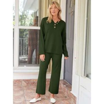 LILLUSORY Lounge Sets Women's Cozy and Chic Fall Outfit